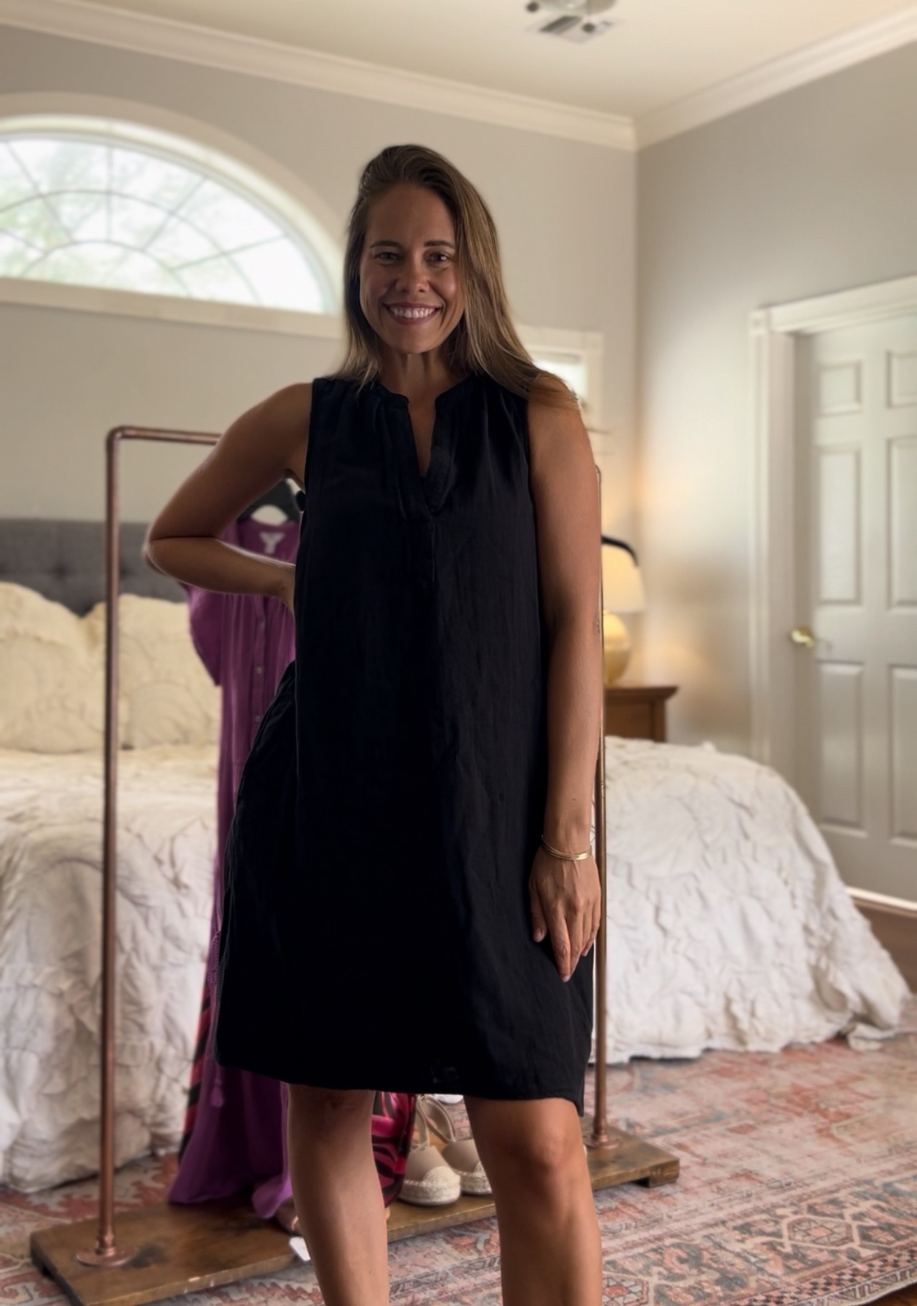 100% cotton dresses at Wal-Mart! Coordinating shoes just for fun! Watch me style for concealed carry on IG! 