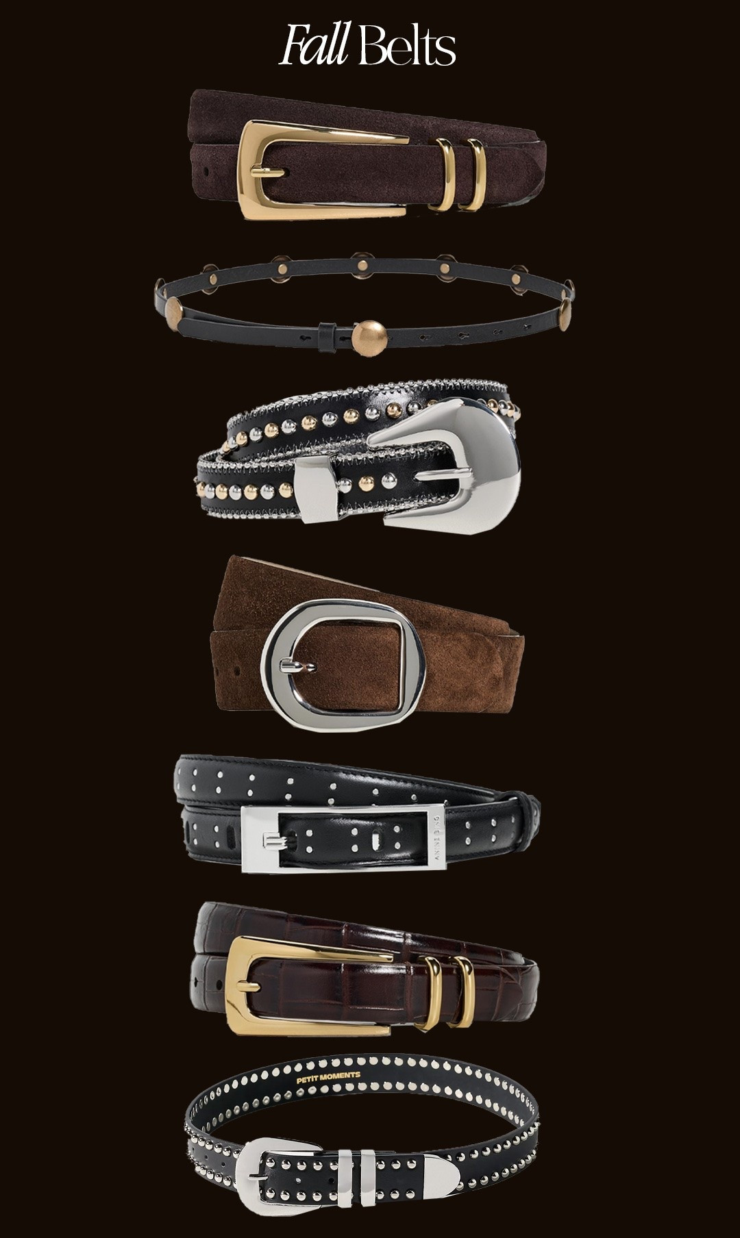 Fall belts 🛒