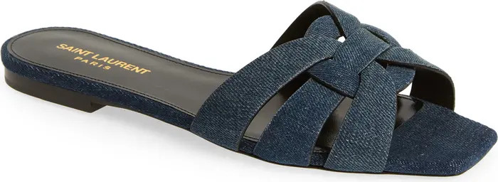 Saint Laurent Tribute Slide Sandal | Nordstrom | Nordstrom