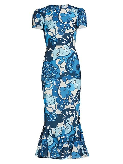 Lulani Abstract-Print Maxi Dress | Saks Fifth Avenue
