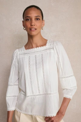 Sofia Blouse - White | WYSE London