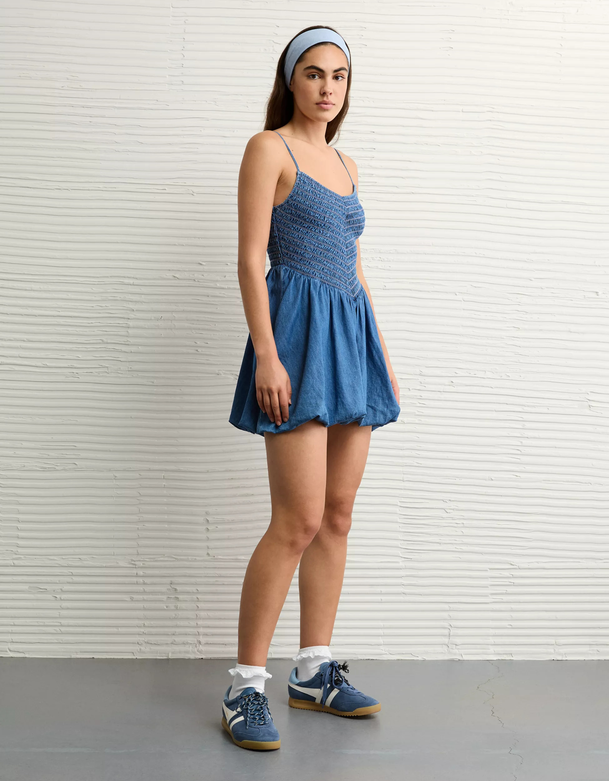 AE Bella Bubble Mini Dress | American Eagle Outfitters (US & CA)