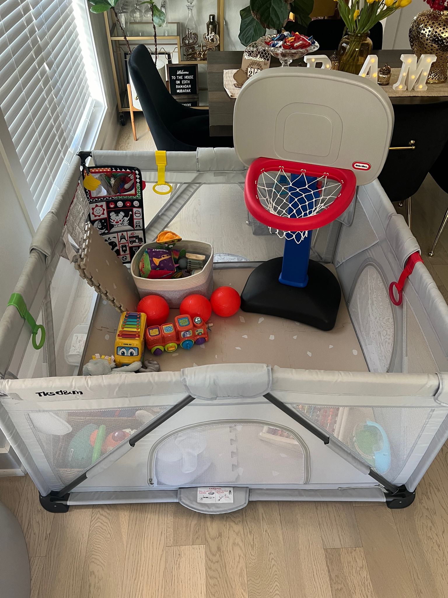 Baby play pen. Toya for toddlers. 

#LTKfamily #LTKbaby #LTKkids