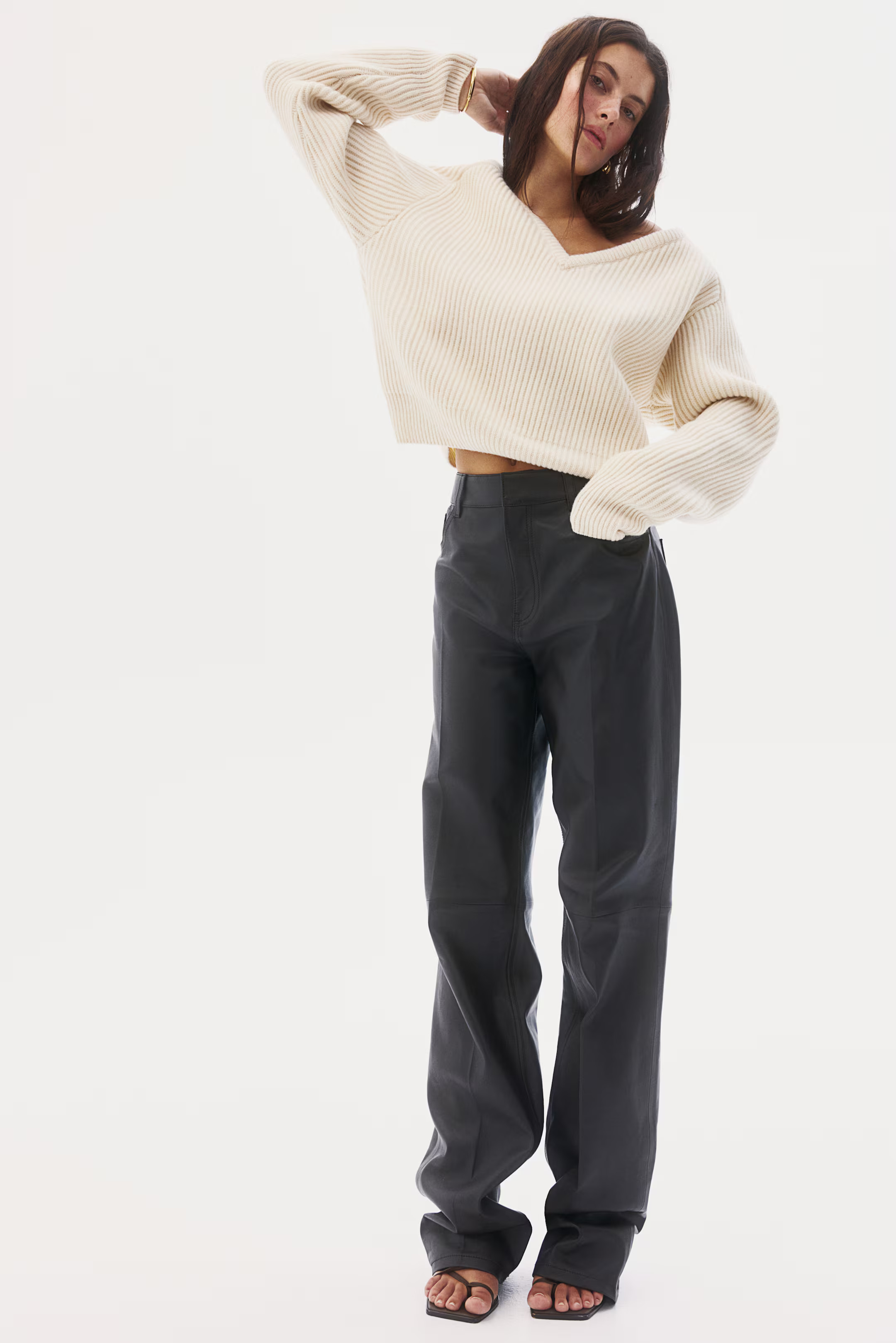 Rib-knit wool jumper | H&M (UK, MY, IN, SG, PH, TW, HK)