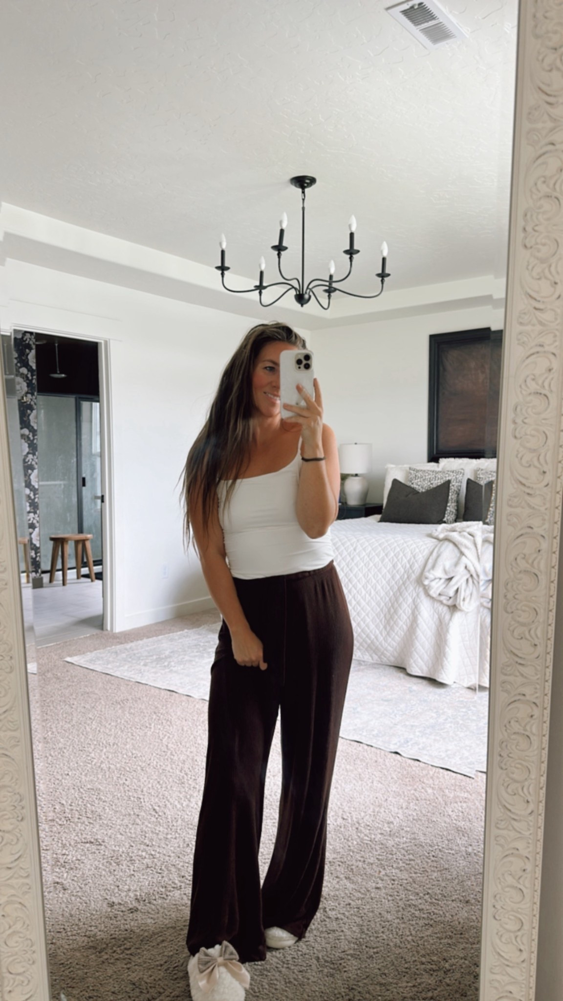 I will be living in this outfit till further notice!

This top is truly the next best thing to skims (if not better 😉) It is so soft,  double lined, and not see through! I’m 100% buying every color! 

These lounge pants are so comfy! I love the loose but breezy material! And the color is 😍 

Linking it here!

5’2
130 lbs
Top M
Bottoms S

#Amazonclothes #ltkamazon #targetstyle #targetclothes #ltktarget