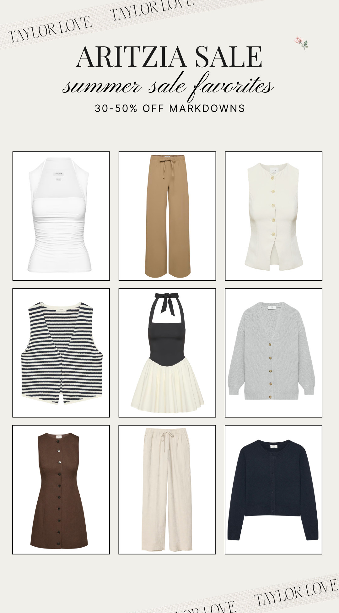 20-50% off Aritzia summer sale ✨ aritzia summer sale, aritzia sale, aritzia clothing sale, aritzia summer outfits, aritzia outfit ideas, aritzia fashion, aritzia basics, linen pants outfit, linen clothing women, summer outfit, casual summer outfit, vacation outfit, beach vacation outfit, resort wear, matching set outfit, summer dresses, summer fashion, women's summer clothing, capsule wardrobe, wardrobe staples, neutral outfit, women's fashion, outfit inspiration, elevated basics, everyday outfit, work outfit women, business casual outfit, travel outfit, weekend outfit, vacation style, summer wardrobe, effortless summer dressing, wide leg pants outfit, tank top outfit, white linen pants, summer essentials, sale finds, fashion deals, seasonal sale, chic summer style, classic fashion, minimalist wardrobe, women's clothing sale, summer style, casual chic outfit, brunch outfit, travel wardrobe, resort vacation outfit, fashion finds, aritzia favorites, summer clothing sale

#LTKSaleAlert #LTKgrwm #LTKootd