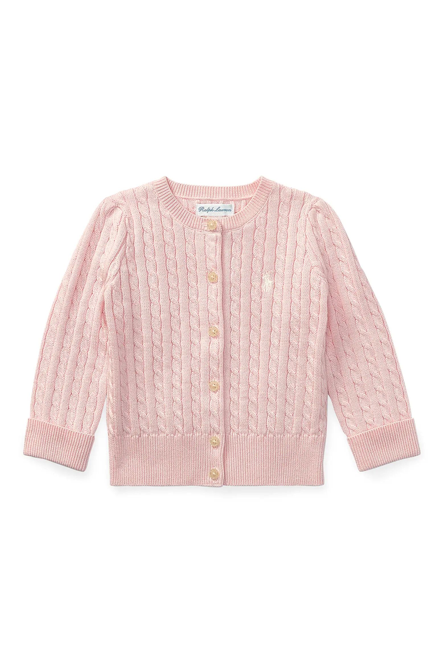 Ralph Lauren Cotton Mini Cable Cardigan | Nordstrom | Nordstrom