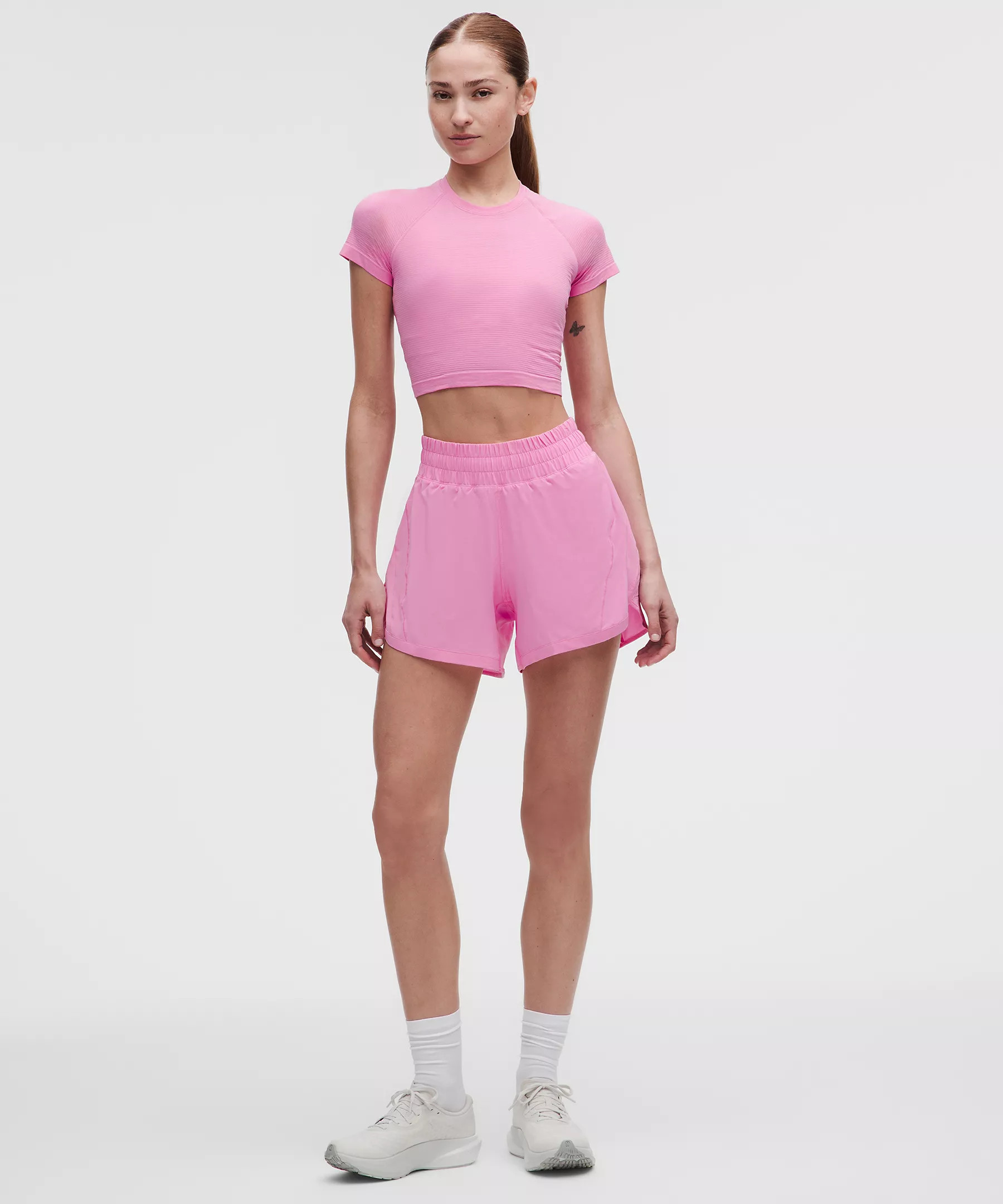 Track That High-Rise Lined Short 5" | Lululemon (US)