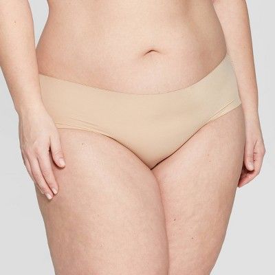 Women's Plus Size Bonded Hipster with Mesh Back - Auden™ | Target