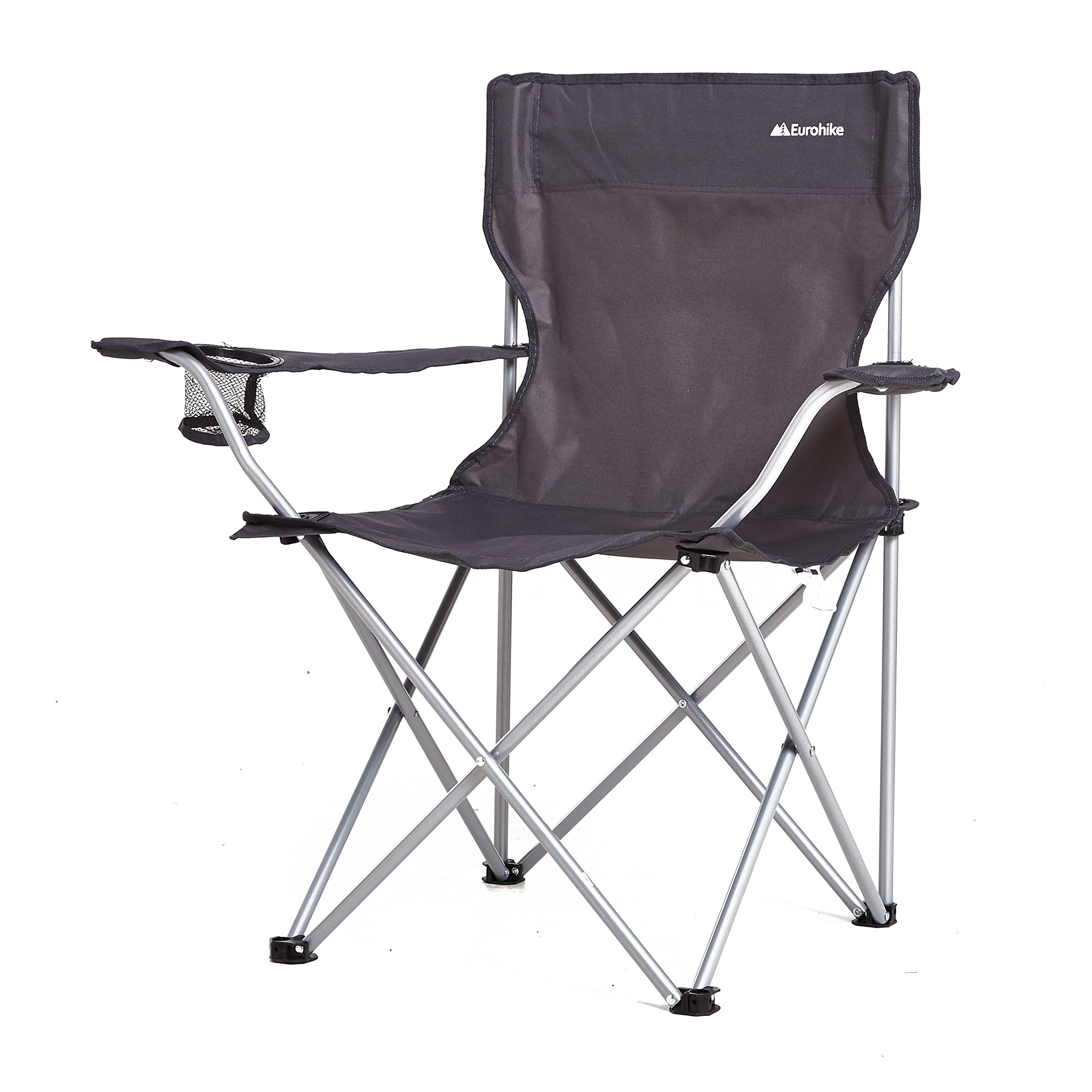 Eurohike Peak Folding Chair with Drinks Holder & Arm Rests for Adults & Kids, Lightweight, Portab... | Amazon (UK)
