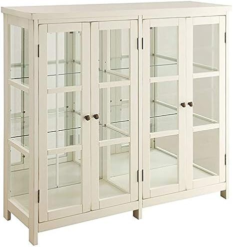 Coaster Home Furnishings Accent Display Cabinet White | Amazon (US)