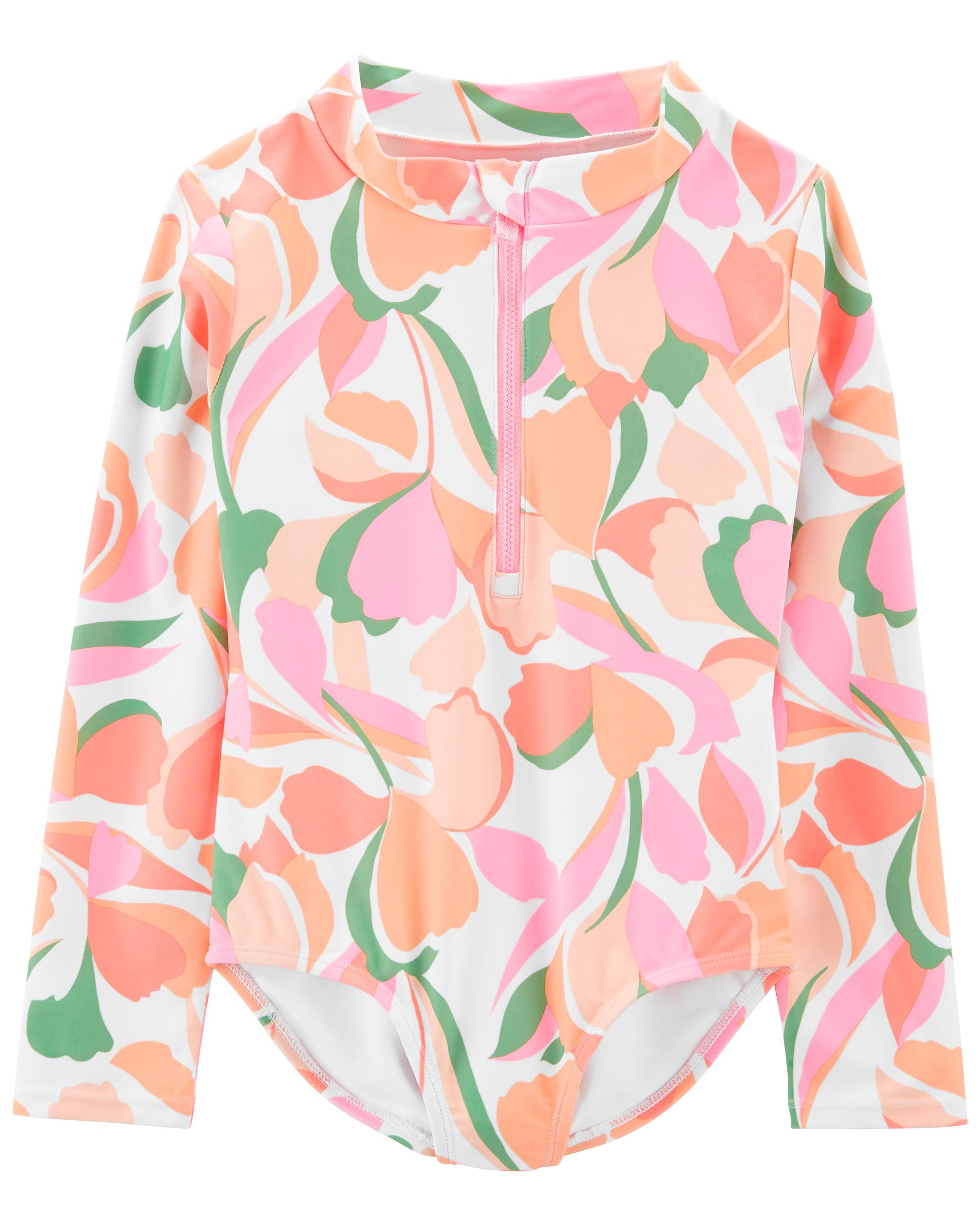 Kid Floral 1-Piece Rashguard | Carter's