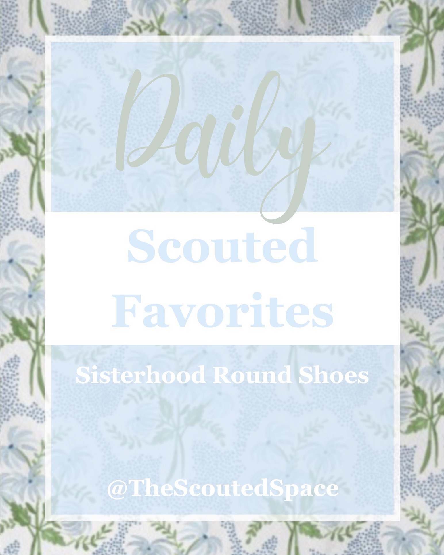 Sisterhood Round Shoes!

Here are some precious options for sisterhood round during sorority recruitment! Most girls will be wearing sandals or wedges of some sort!

#LTKShoeCrush #LTKStyleTip #LTKFindsUnder100