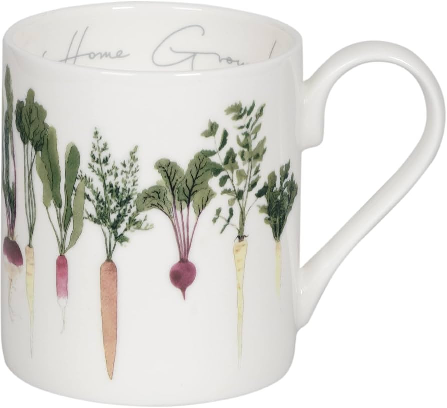 Sophie Allport - Home Grown Mug, Fine Bone China, Gift Box, Dishwasher Safe (Standard Size, 275ml... | Amazon (UK)
