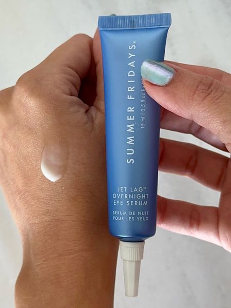 #ad @summerfridays @sephora ☀️ This non-comedogenic nourishing nighttime eye serum, powered by super-hydrating glycerin, barrier-supporting ceramides and a gentle retinoid blend, helps to visibly minimize fine lines for a smoother, firmer look.
LOVE the smooth consistency and ease of application 💙

#LTKxSephora #LTKover40 #LTKbeauty