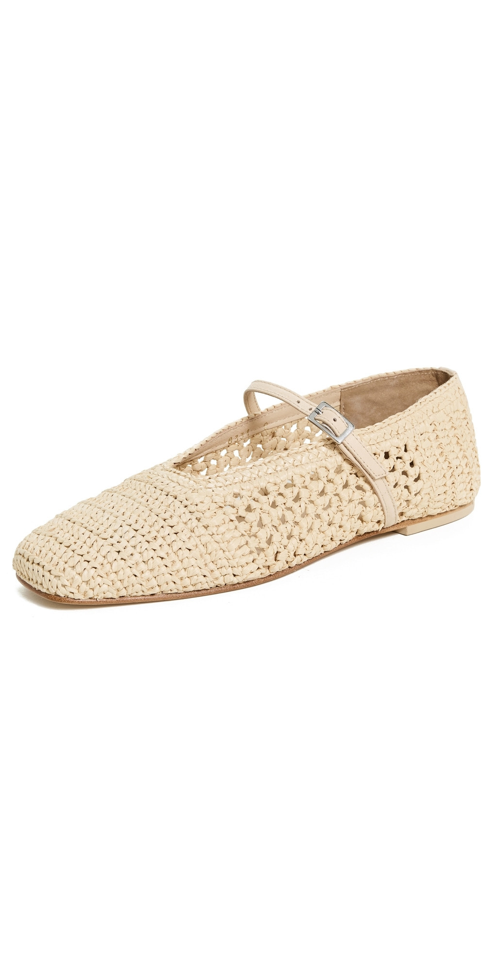 Freda Salvador Jules Flats Natural Raffia 7.5 | Shopbop