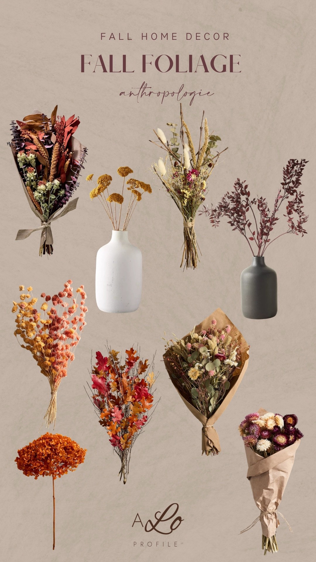 Fall Foliage: Fall Stems // fall decor, fall home decor, fall decorations, fall florals, fall foliage, fall style, fall home inspo, decor for fall, fall stems, fall florals