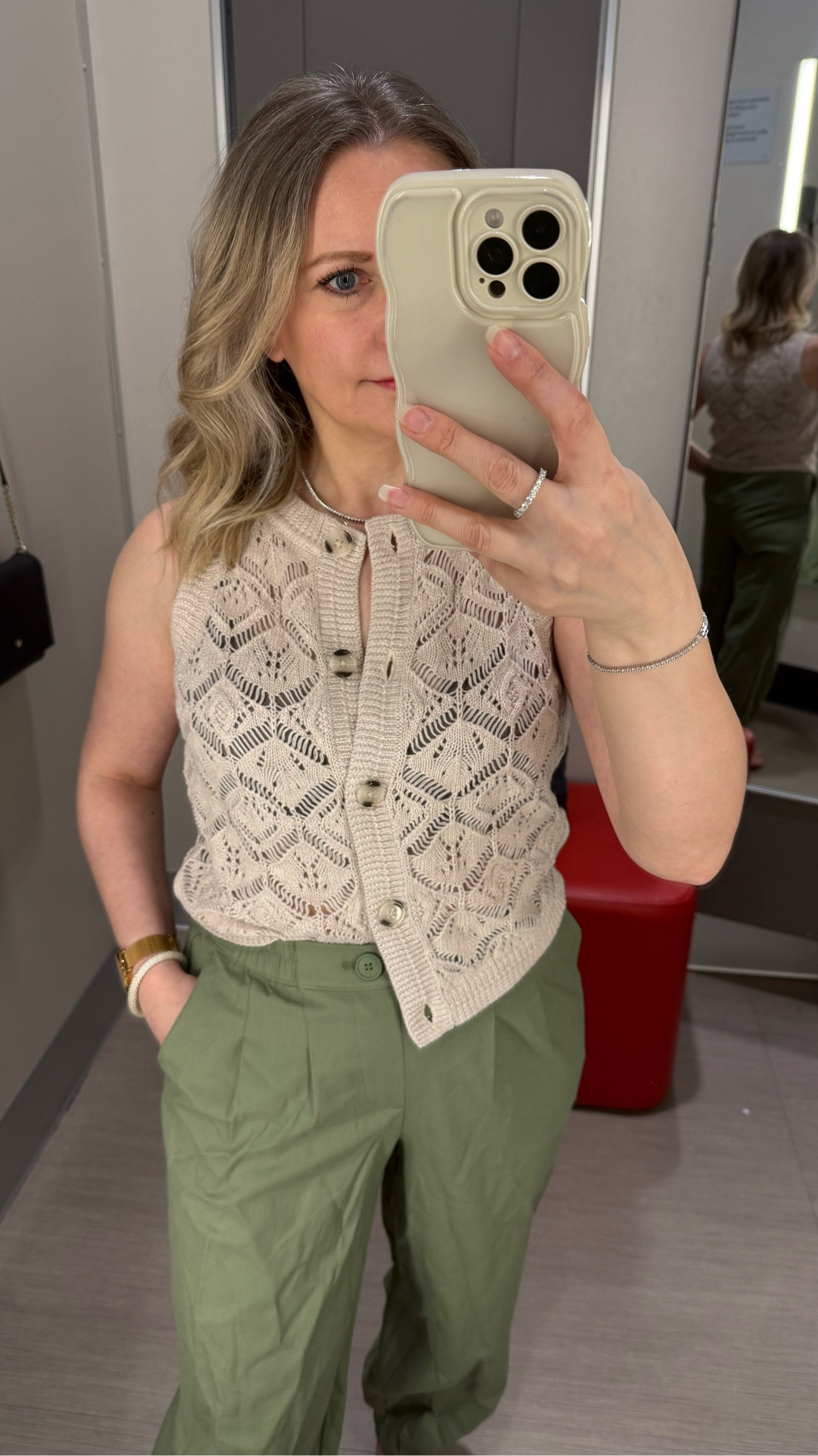 Cute and comfy spring outfit from Target. Love the vest, very lightweight. It will be great in the summer too. I also like the balloon jogger pants. I’m short, but they would look even better on a taller person. They both fit tts. 


#LTKSpringSale 

#LTKspring #LTKspringtrends 

#LTKootd #LTKOver40 #LTKSeasonal #LTKPetite