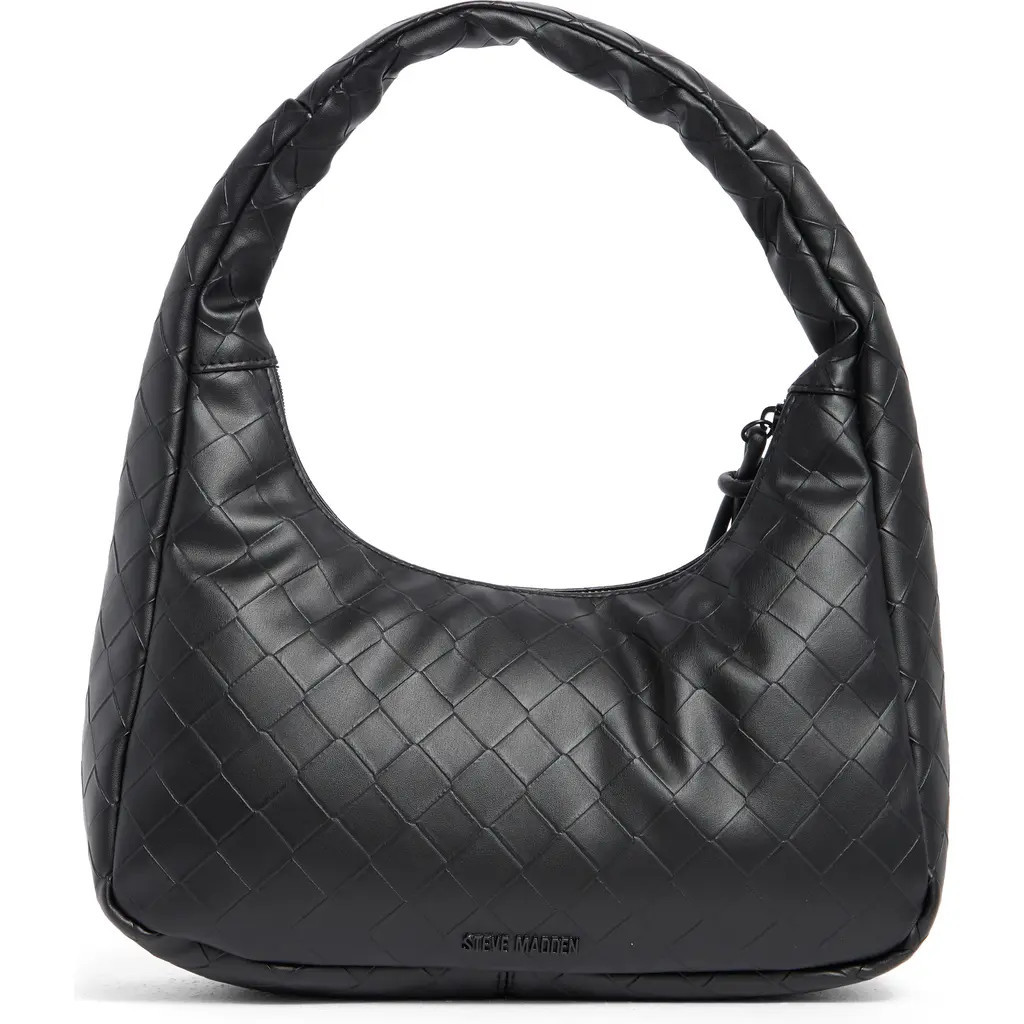Steve Madden Embossed Shoulder Bag in Black at Nordstrom Rack | Nordstrom Rack
