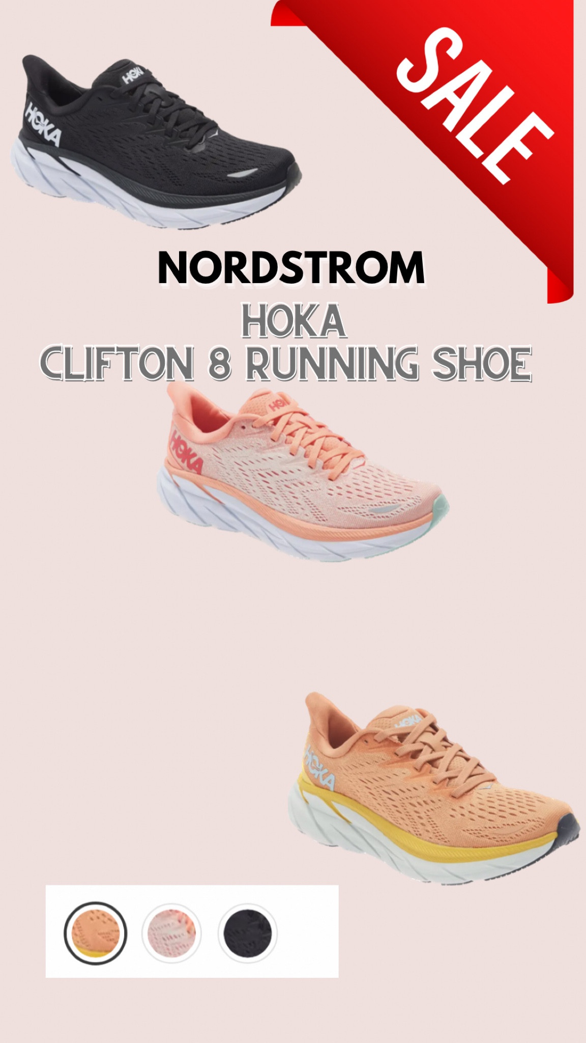 HOKA running shoes on sale at Nordstrom- RUN 🏃‍♀️ 


#hoka #runningshoes #sneakers

#LTKfit #LTKsalealert #LTKshoecrush