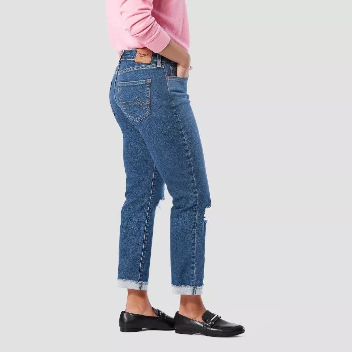 DENIZEN&#174; from Levi&#39;s&#174; Women&#39;s Mid-Rise Slim Cropped Boyfriend Jeans - Malibu Co... | Target