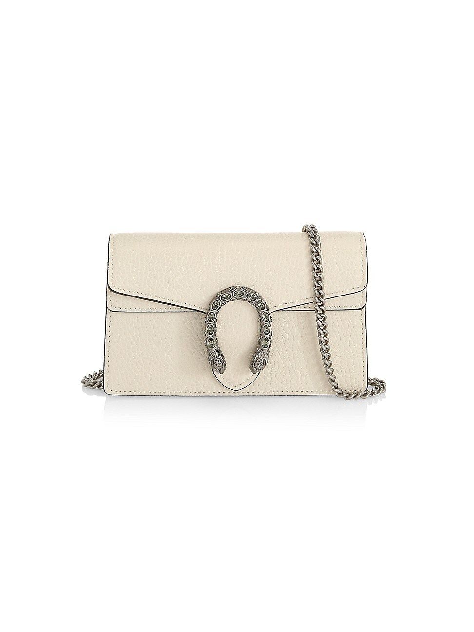 Gucci Women's Dionysus Super Mini Leather Bag - Cream | Saks Fifth Avenue