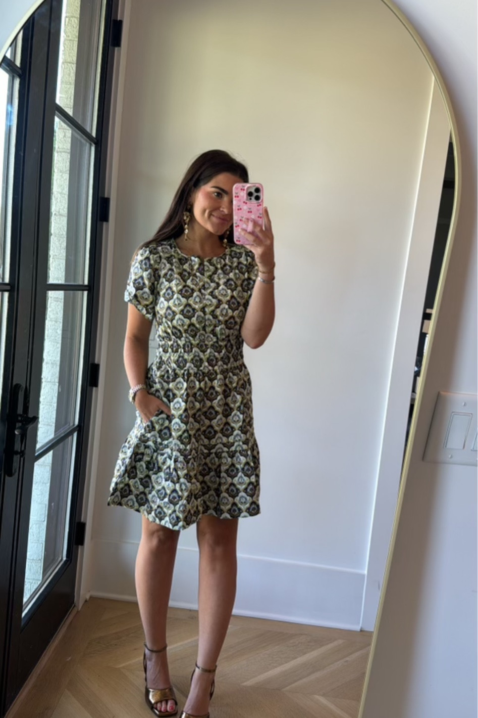 Love this dress! @anthropologie #anthropartner