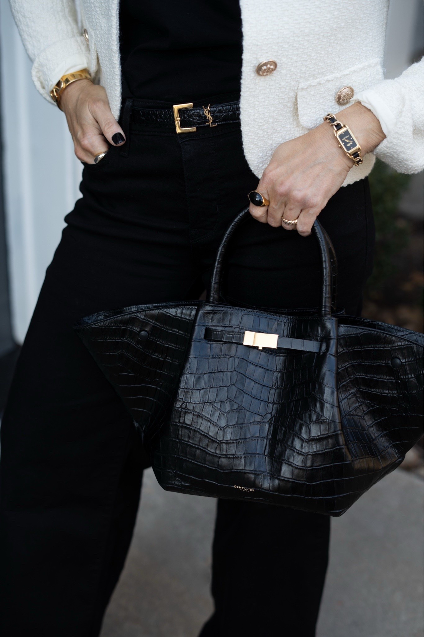 This bag is such an OMG moment!! These Demellier bags are truly luxe for less! 

#LTKgrwm #LTKdayinmylife #LTKootd