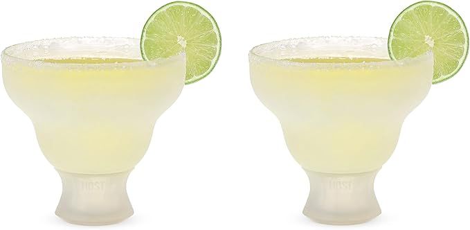 HOST Glass Margarita Freeze Insulated Gel Chiller Double Wall Frozen Cocktail, Set of 2 Margarita... | Amazon (US)