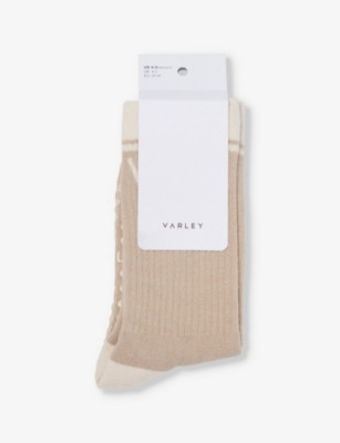 Kendrick Grip-Sole Cotton-Blend Knitted Socks | Selfridges