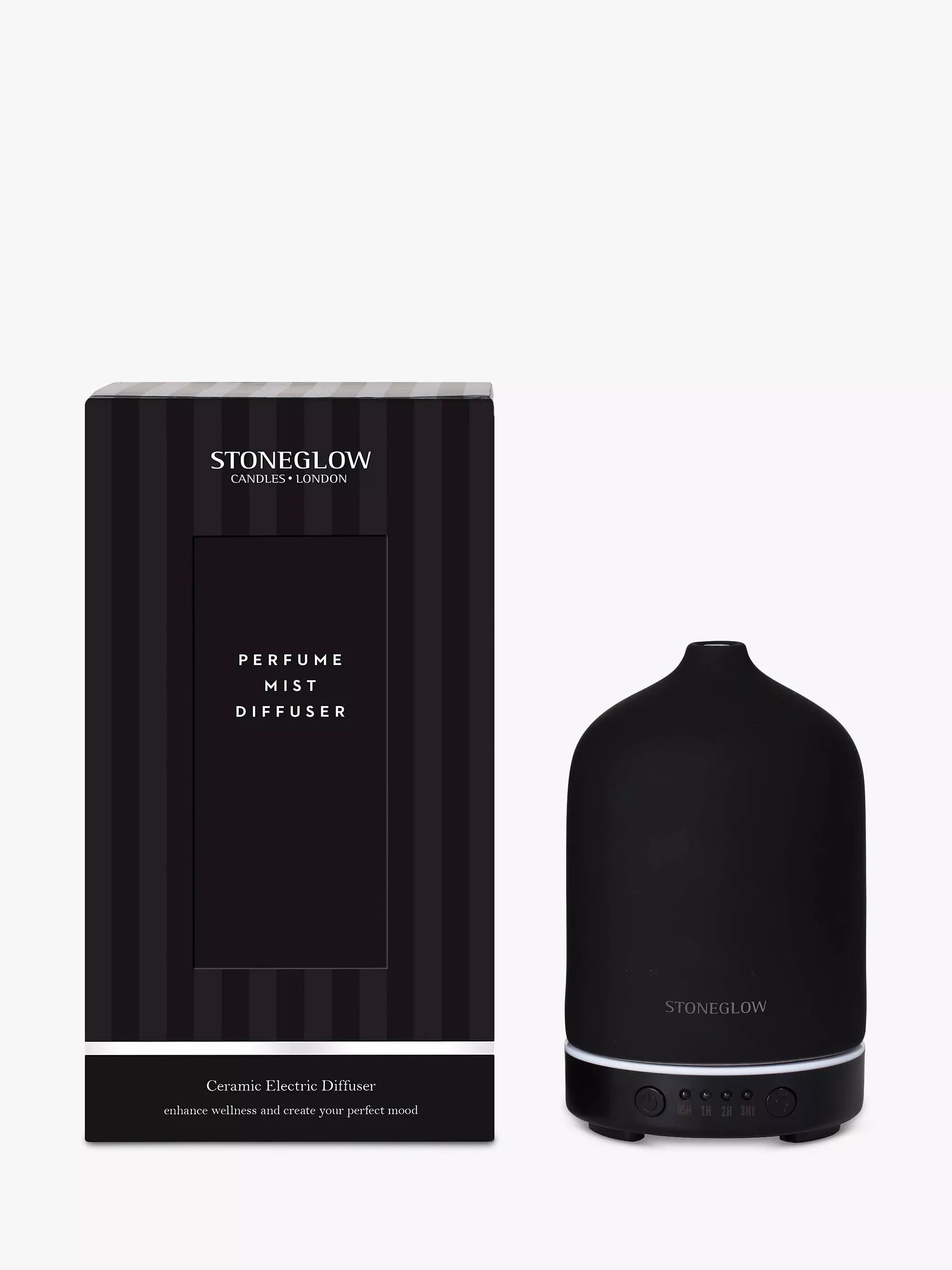 StoneglowModern Classics Perfume Mist Electric Diffuser, Black | John Lewis (UK)