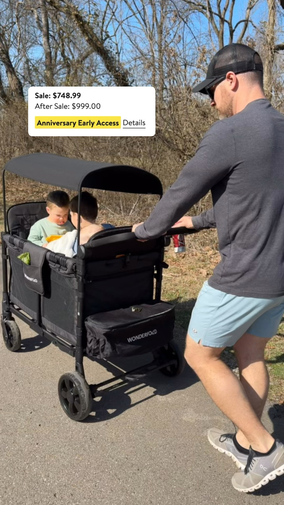 Wonderfold Wagon included in the Nordstrom Anniversary Sale ✨. Linking the three different versions on sale here, including one that is a pretty neutral color— other ones just come with essential kits if you want to add on!

#LTKTravel #LTKSaleAlert #LTKKids