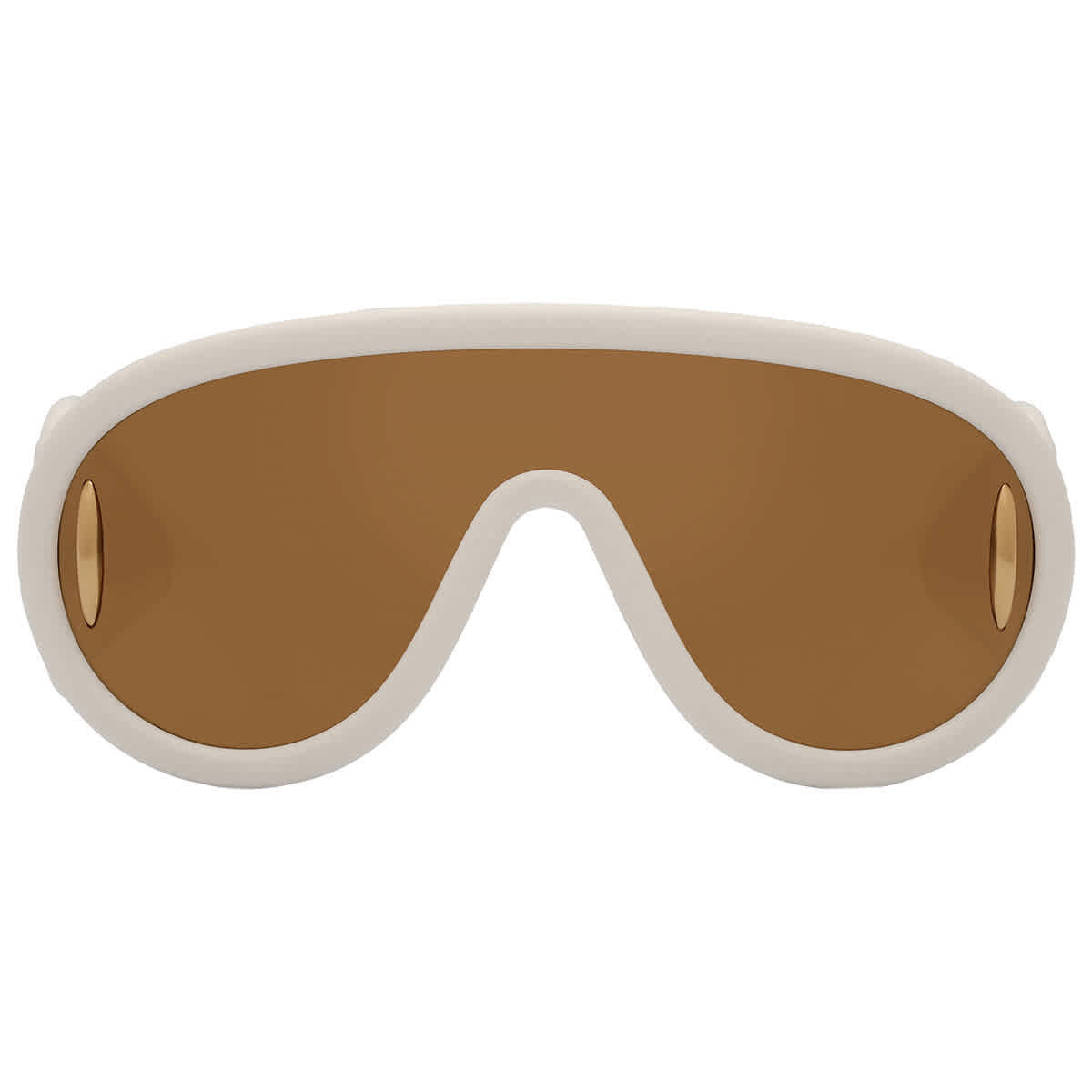 Loewe Brown Mirror Mask Unisex Sunglasses LW40108I 25G 140 | Jomashop.com & JomaDeals.com