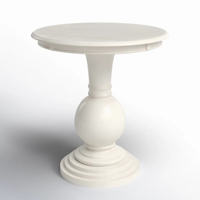 Knight 26” Round Pedestal End Table | Wayfair North America