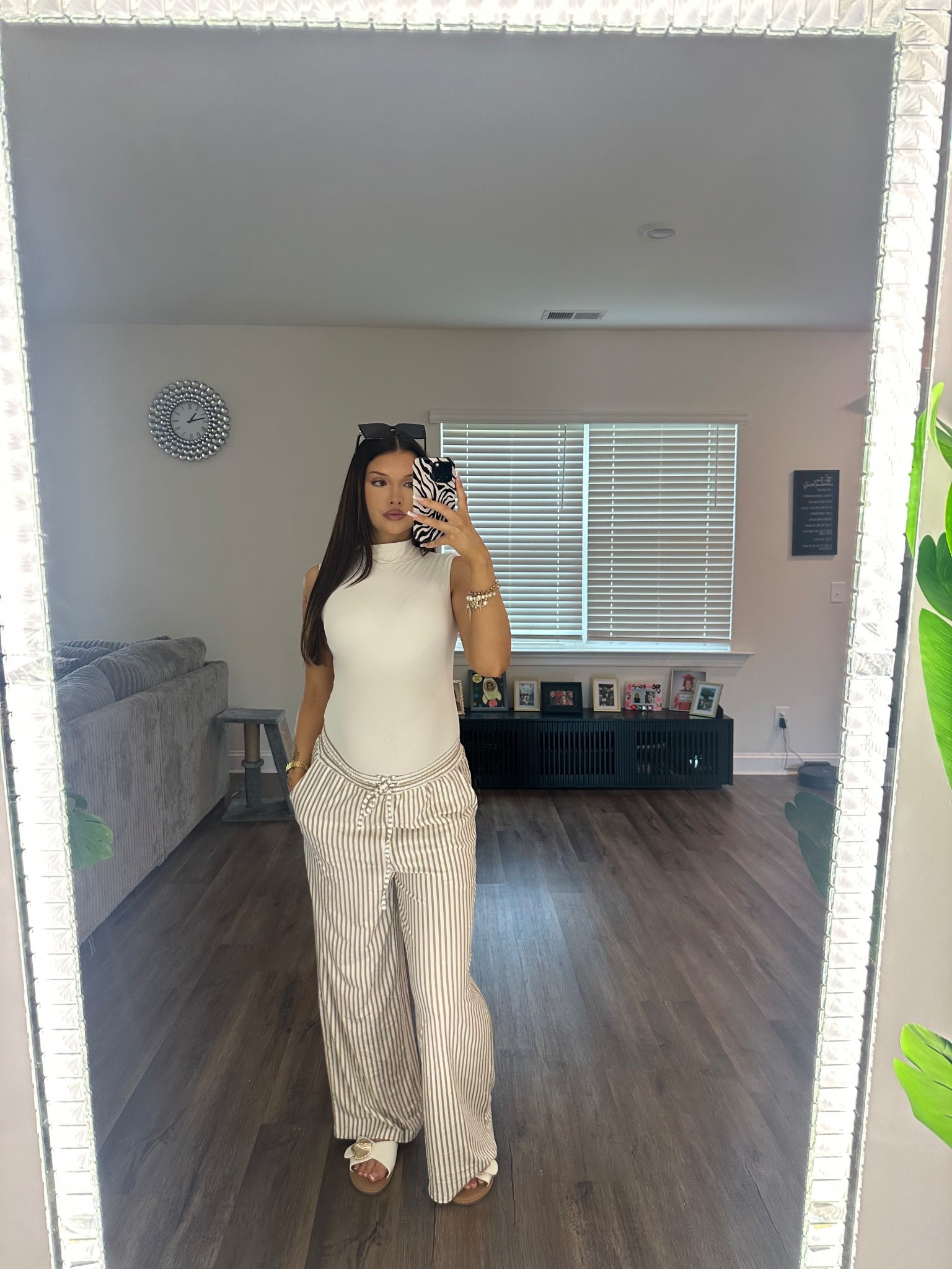 pregnant beachy ootd 