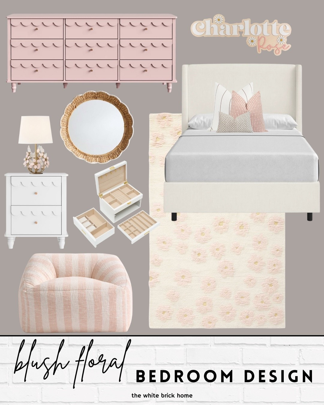 A super cute girls bedroom design! 
❤️❤️

Girls room, girls bedroom, kids room, kids bedroom decor, kids bedroom design, girls room rug, girls room bed, girls room dresser, girls room wall mirror, girls room table lamp, lamp, girls room lighting, kids bedroom, kids room, pink kids room, kids room chair, Wayfair kids room, west elm kids, bedding, Wayfair kids bedroom furniture, Etsy 

#LTKFamily #LTKKids #LTKHome