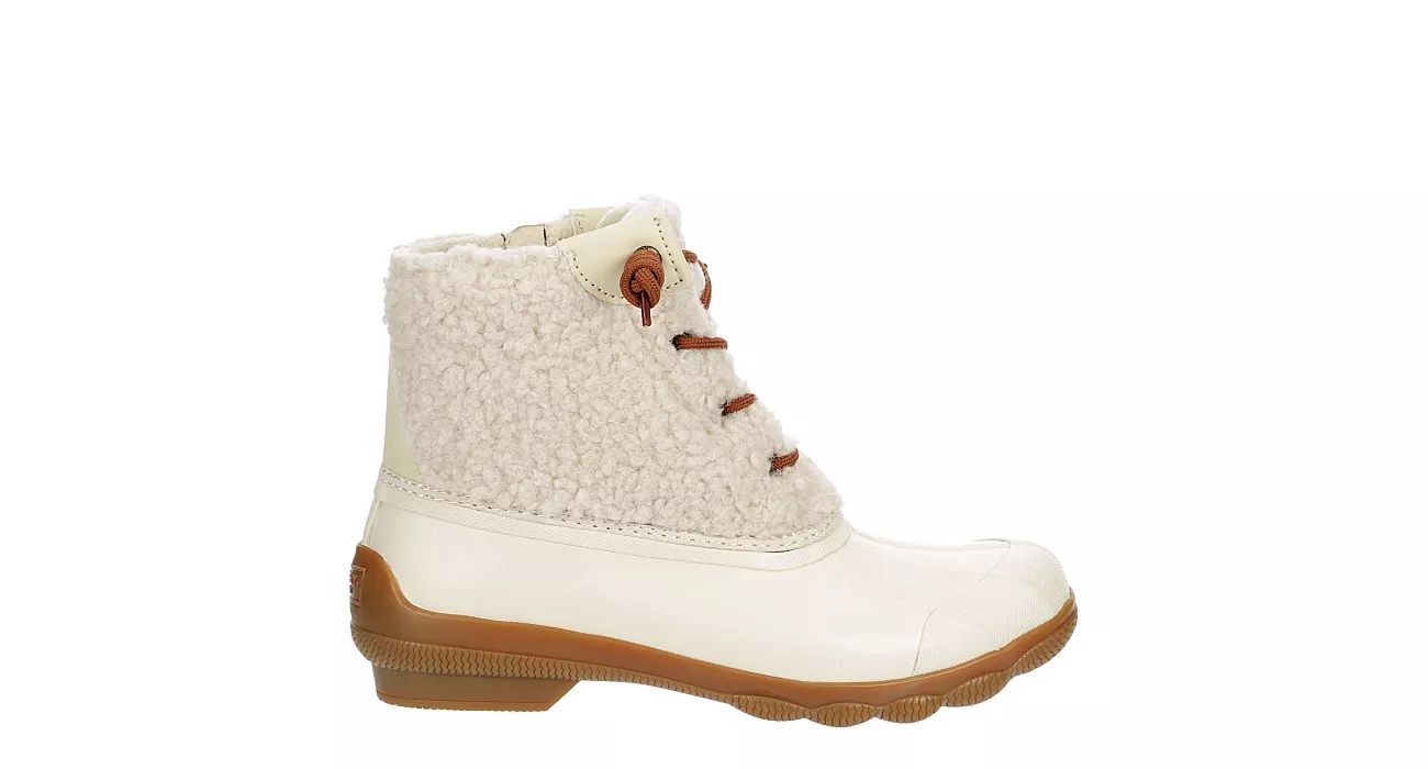 IVORY SPERRY Womens Syren Gulf Sherpa Duck Boot | Rack Room Shoes