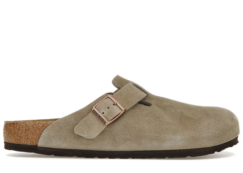 Birkenstock Boston BS Suede Taupe | StockX