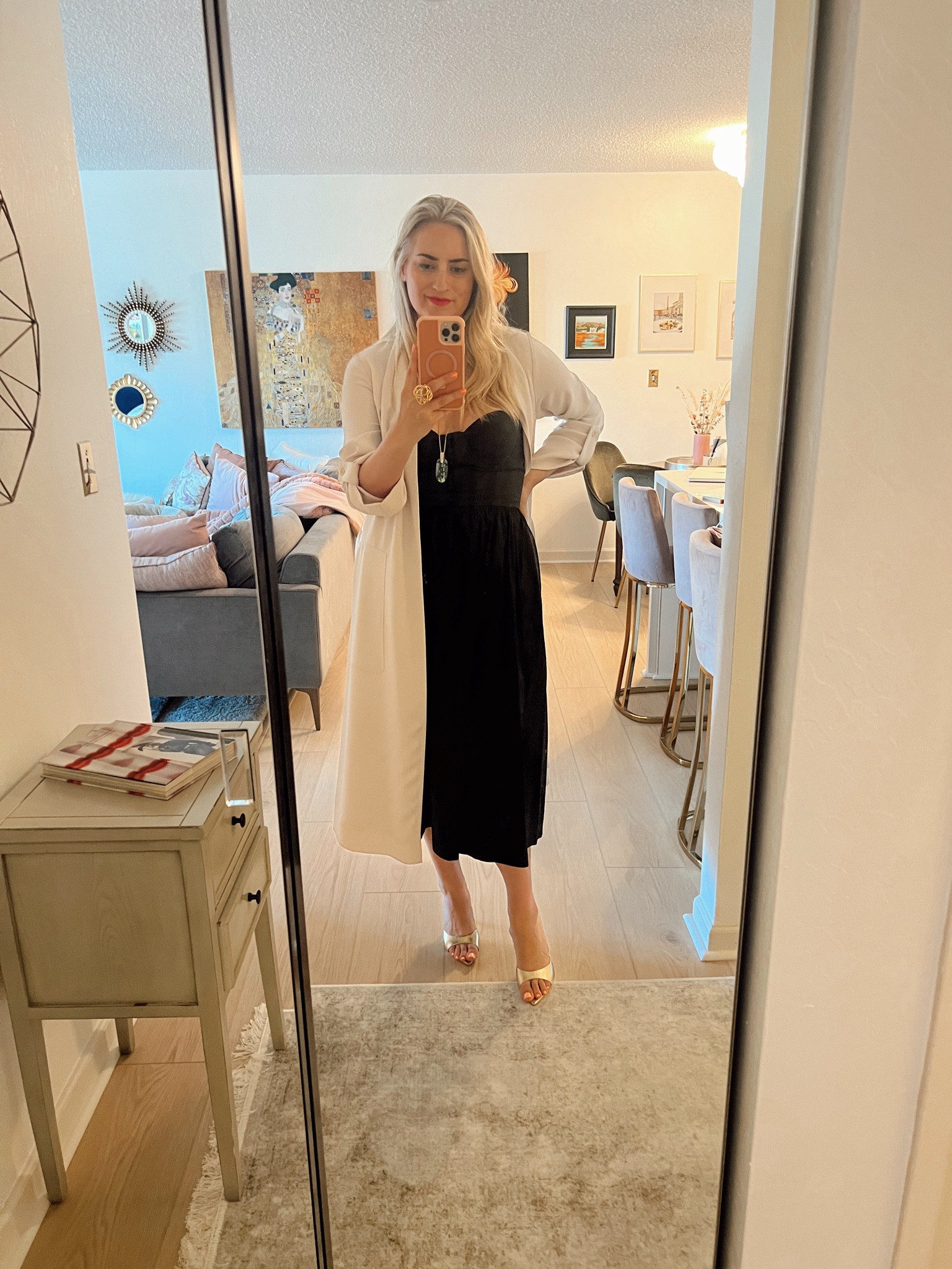 Black dress | going out dress | daytime or evening dress | midi length black dress 