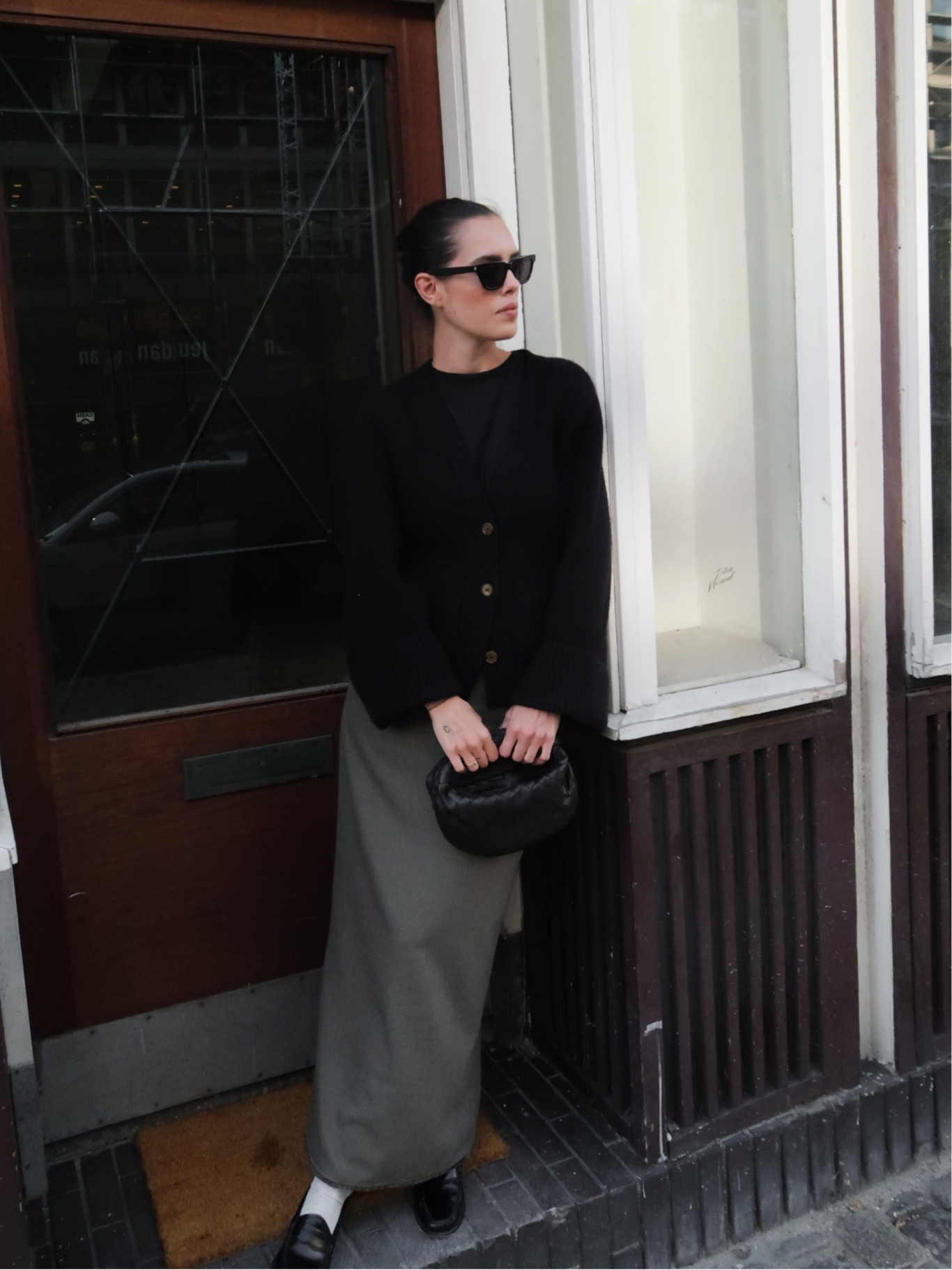 Khaite cardigan with maxi skirt. Perfect between season look.

#LTKunder50 #LTKstyletip #LTKeurope