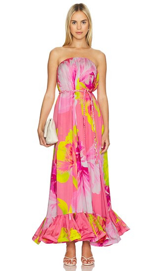 Maxi Dress in Pink Floral | Revolve Clothing (Global)