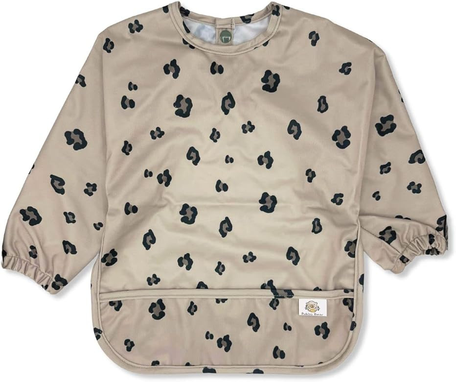 Bubba Bear Baby Bib with Sleeves, Long Sleeve Toddler Feeding Apron Bibs for Eating & Lead Weanin... | Amazon (US)