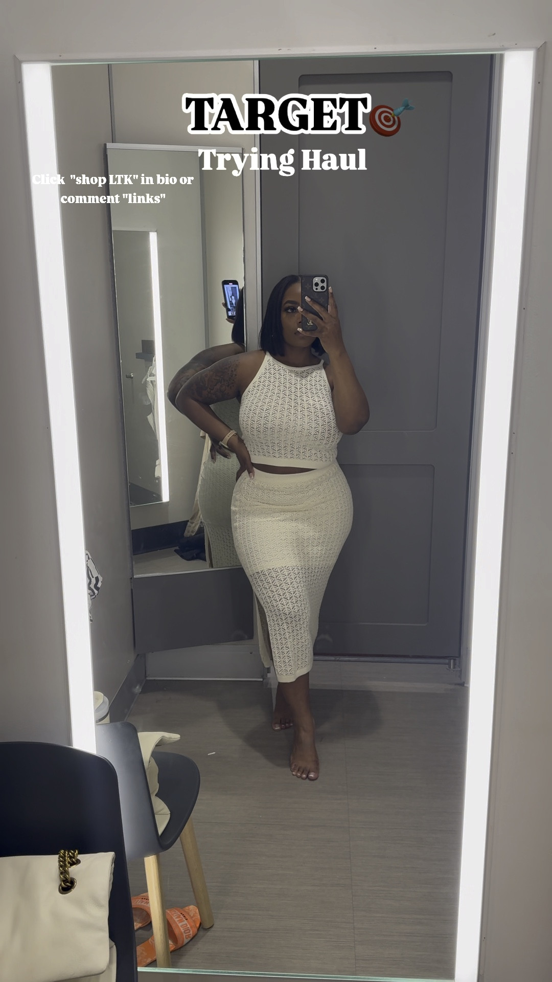 DRESSING ROOM CHRONICLES 23 | Thanks to @target🎯 We will be cute all summer with @targetstyle ….
.
🎯Sizes I Have On 🎯
1. Top S / Bottoms S
2. Top M / Bottoms M
3. Top M / Bottoms L