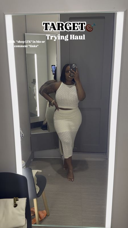 DRESSING ROOM CHRONICLES 23 | Thanks to @target🎯 We will be cute all summer with @targetstyle ….
.
🎯Sizes I Have On 🎯
1. Top S / Bottoms S
2. Top M / Bottoms M
3. Top M / Bottoms L