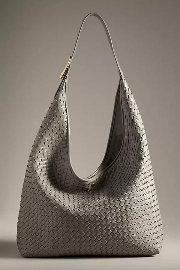 The Love Knot Slouchy Bag: Woven Buckle Edition | Anthropologie (US)