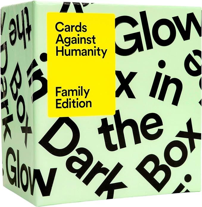 Cards Against Humanity Family Edition: Glow in The Dark Box • 300-Card Expansion | Amazon (US)
