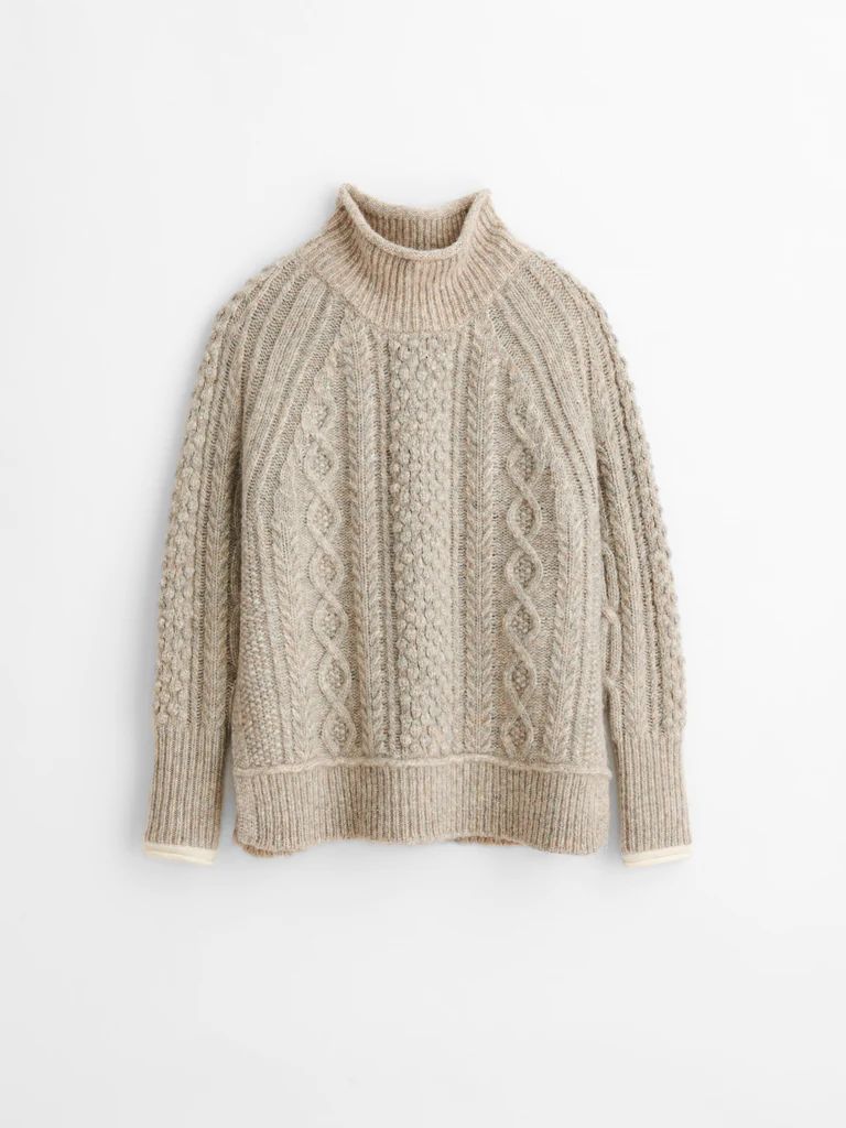 Camil Cable Sweater | Alex Mill
