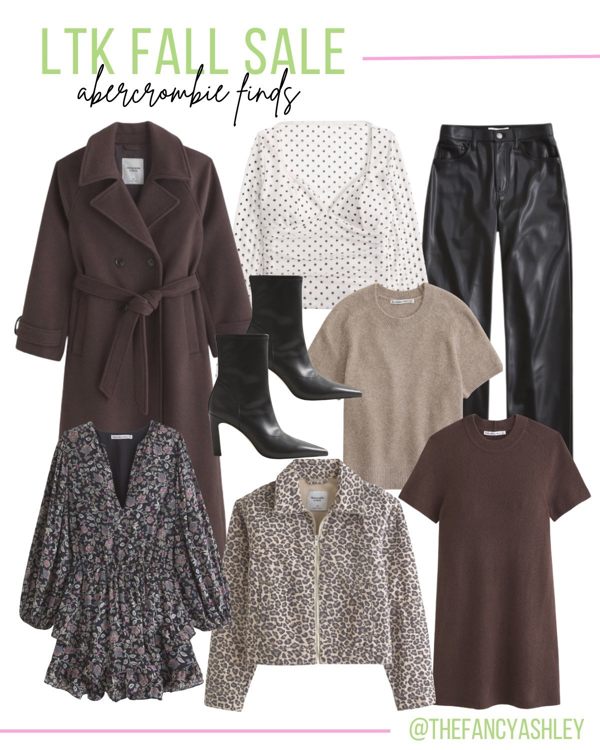 LTK fall sale is live! Obsessed with these cute fall finds from Abercrombie - total fall perfection. Perfect time to grab their gorgeous coats, save up to 25% shopping in the app with code AFLTK. Code is stackable, so this is a major run, don't walk!

#LTKSaleAlert #LTKFallSale #LTKSeasonal