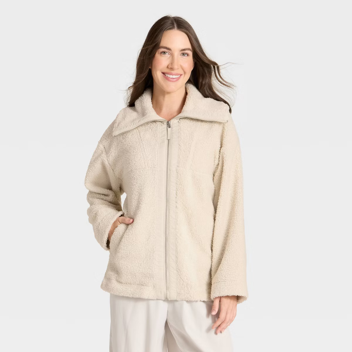 Women's High Pile Jacket - All In Motion™ | Target