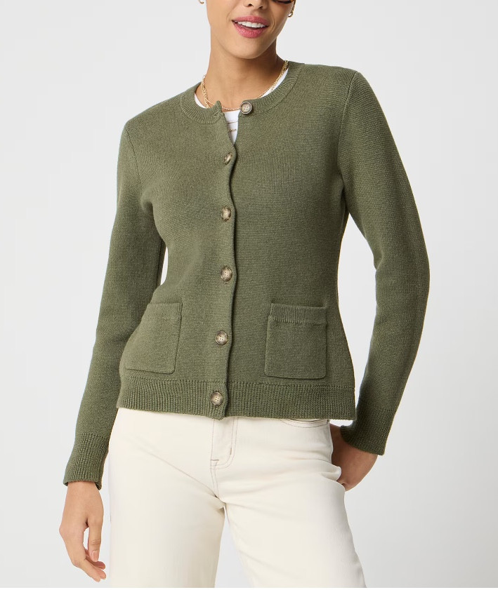 Olive green cardigan 

#LTKSaleAlert #LTKSeasonal